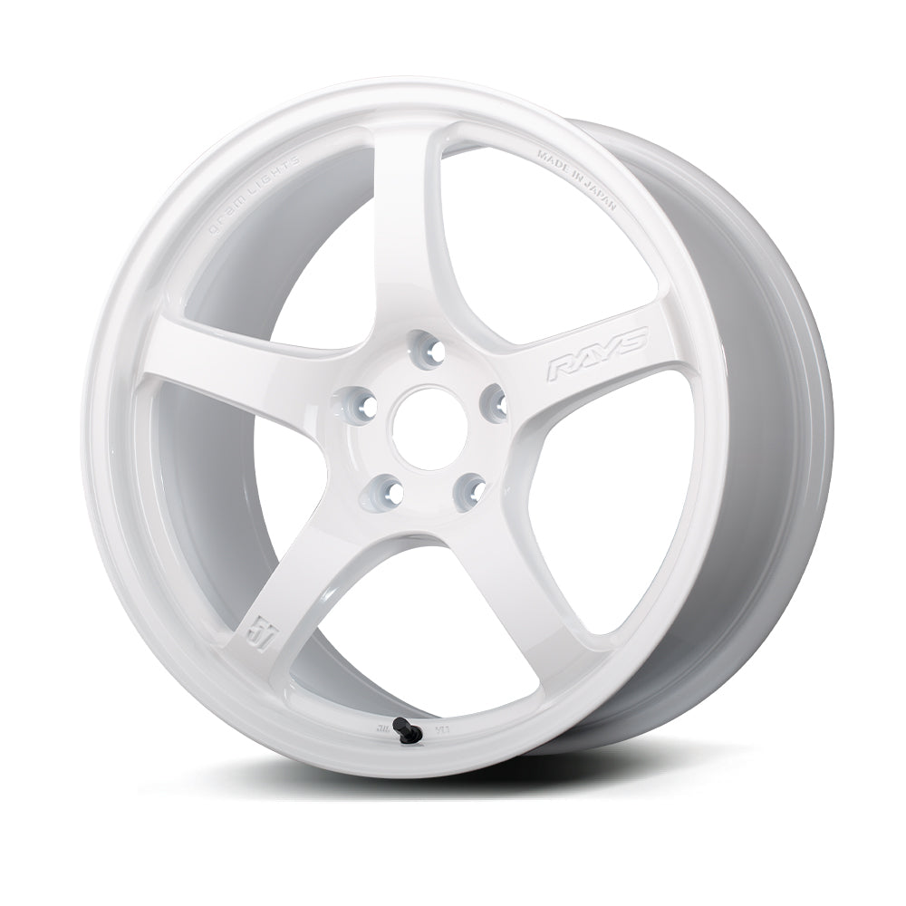 Llanta de aleación Rays Gram Lights 57CR Limited - 15x8 ET28 4x100 blanca