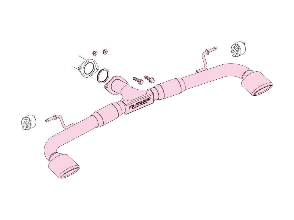 Fujitsubo A-S Exhaust - Mazda Mazda3 BM2FS