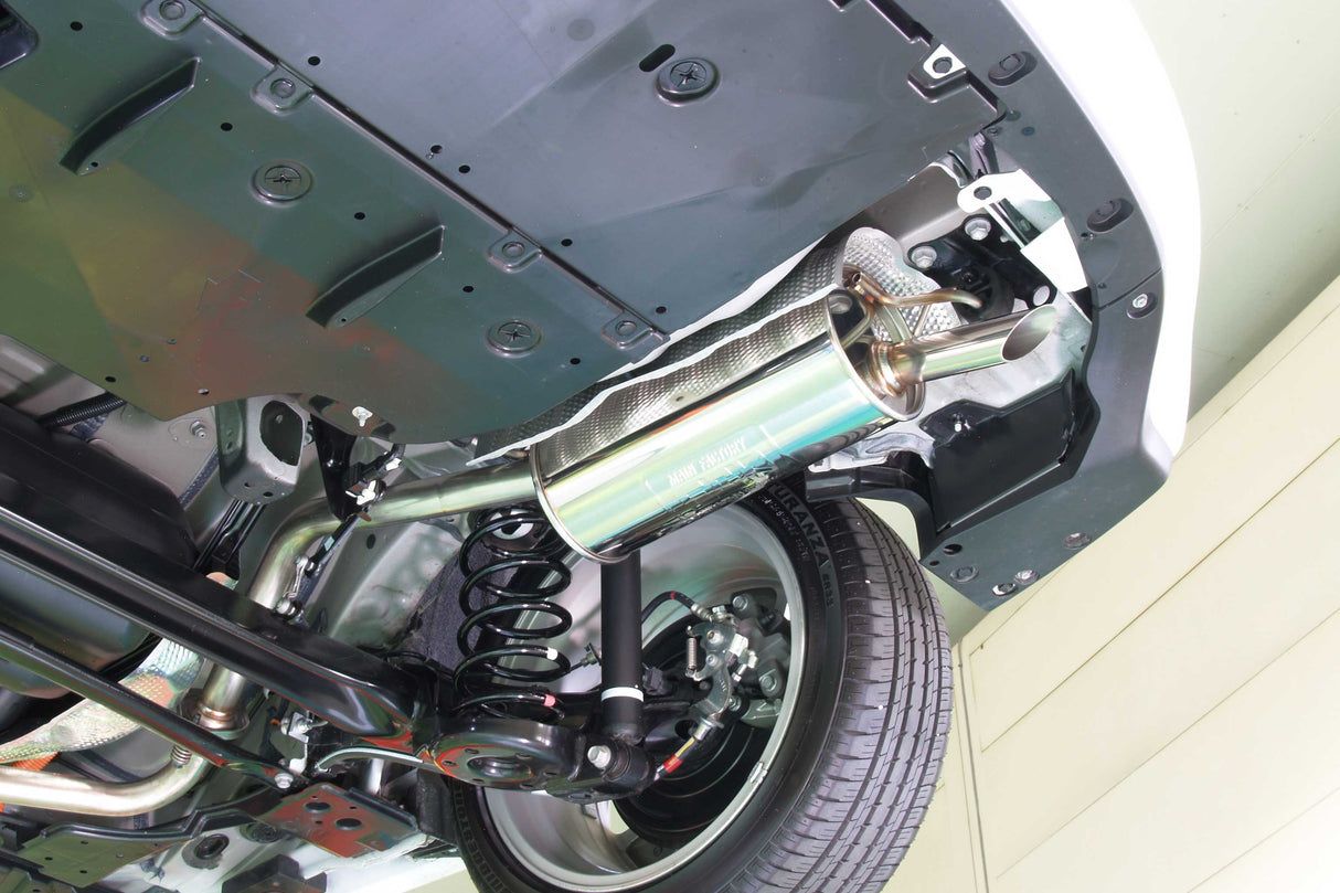 Fujitsubo A-S Exhaust - Toyota Prius 1.8 2WD ZVW30