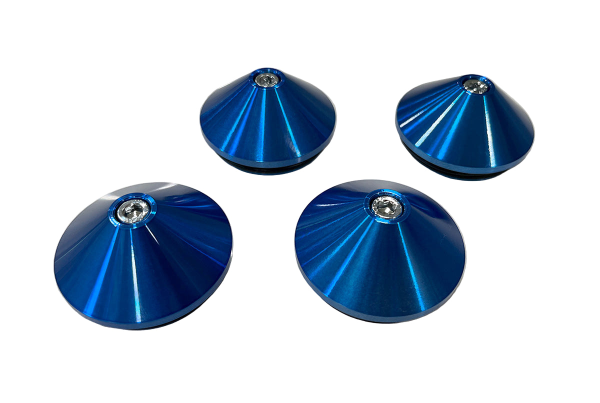 Mugen MF10 Centre Cap, Single - Blue