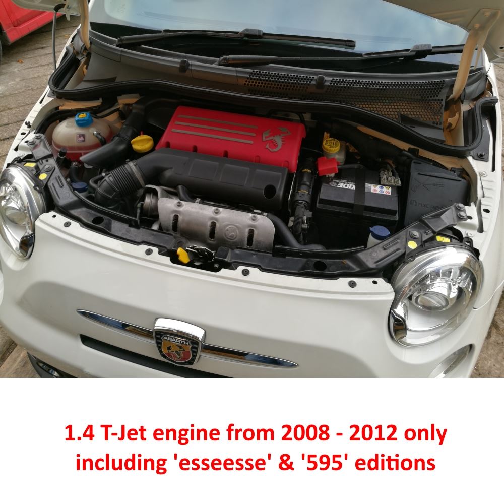 Ramair Performance Foam Induction Kit for Fiat Abarth 595/695 1.4T