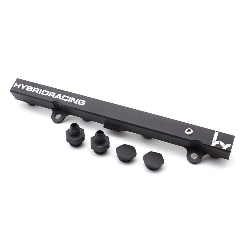 Hybrid Racing Fuel Rail - K-Swap and Universal - Black