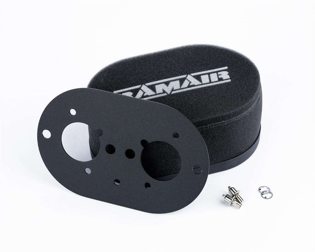 Ramair Carburettor Foam Air Filter with Baseplate to fit Weber 40 IDF - 40mm Internal Height