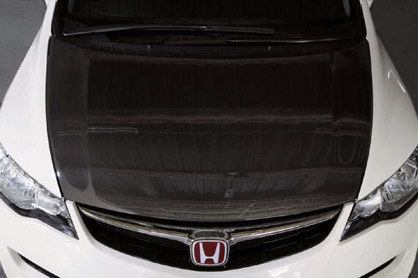 Spoon Sports Lightweight Carbon Bonnet - Civic Type R FD2