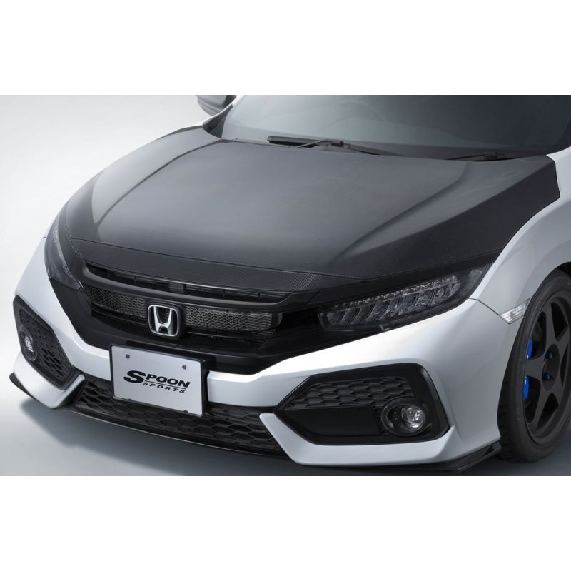 Spoon Lightweight Carbon Bonnet - Civic FK7