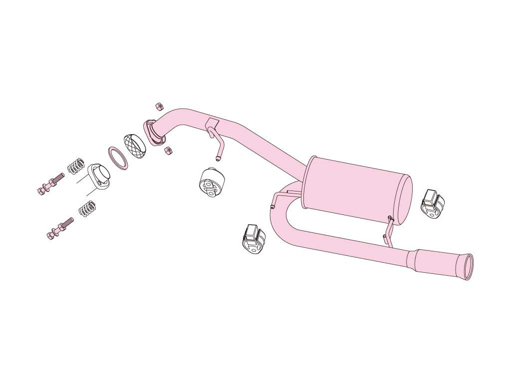Fujitsubo A-S Exhaust - Mazda Premacy 2.0 2WD CWEFW/CWFFW