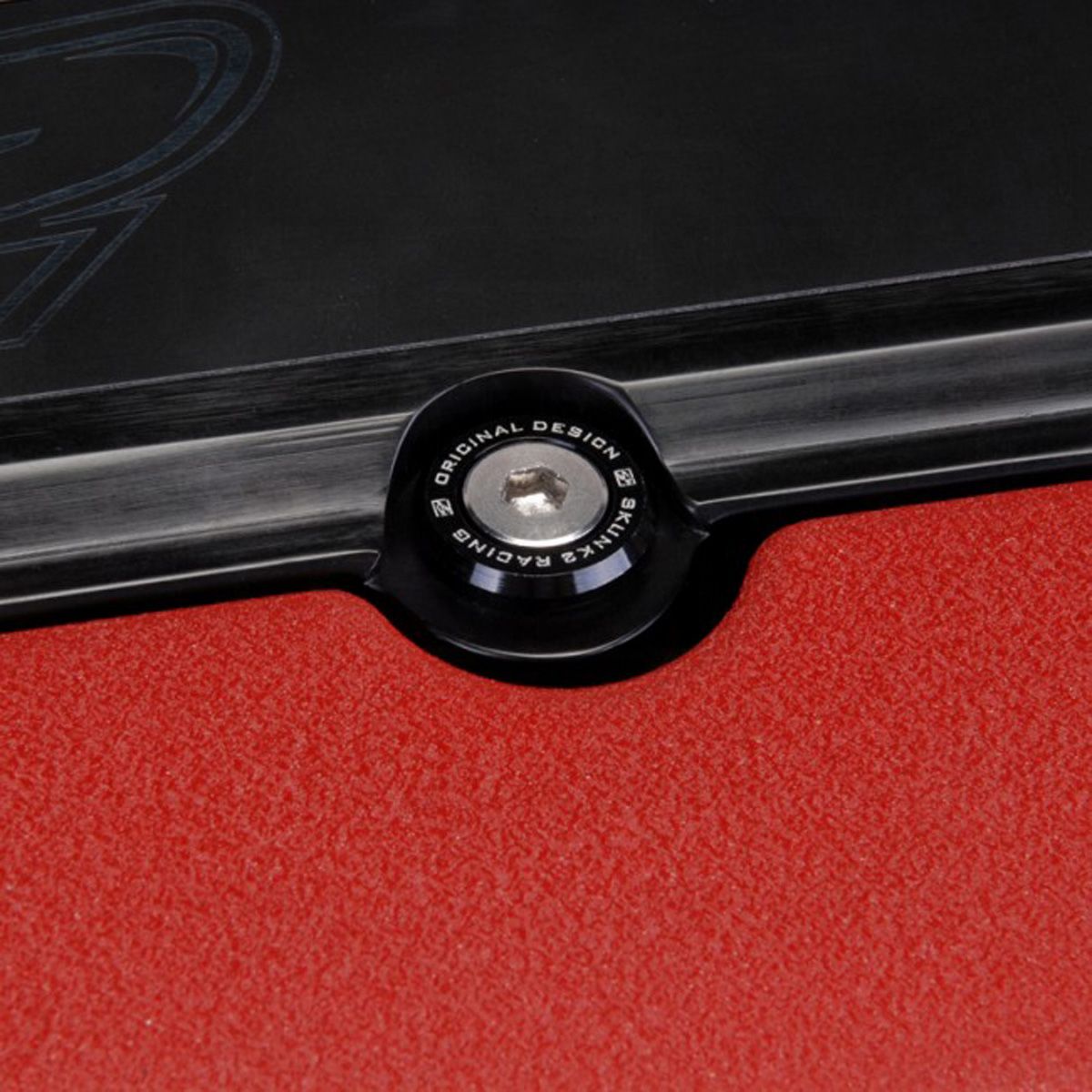 Herrajes para tapa de válvulas de perfil bajo Skunk2 VTEC, color negro, para Honda Serie B