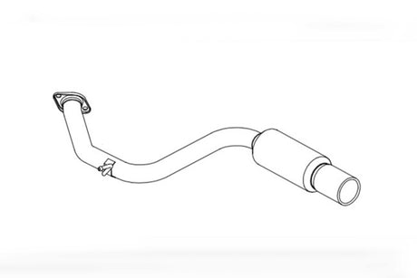 Fujitsubo A-S Exhaust - Toyota Rav4 2.4 ACA36W/ACA31W