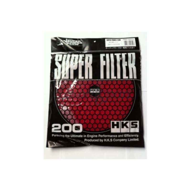 HKS Super Filter Replacement Element Red (Wet) 200mm