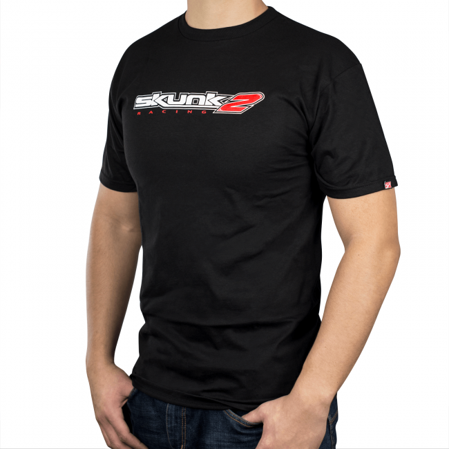 Camiseta Skunk2 Go Faster negra grande