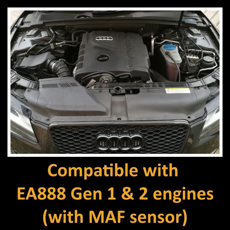 MST Performance Induction Kit - Audi A4 & A5 TFSI EA888 Gen 1 & Gen 2 With MAF Sensor