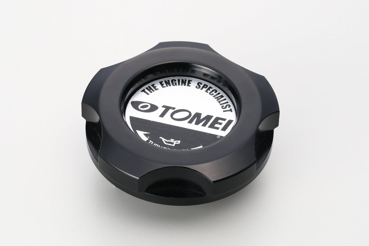 Tomei Oil Filler Cap, Black - Various Mitsubishi