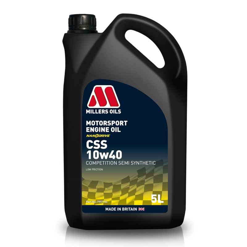 Millers CSS Nanodrive 10W40 Semi Synthetic Oil - 5L