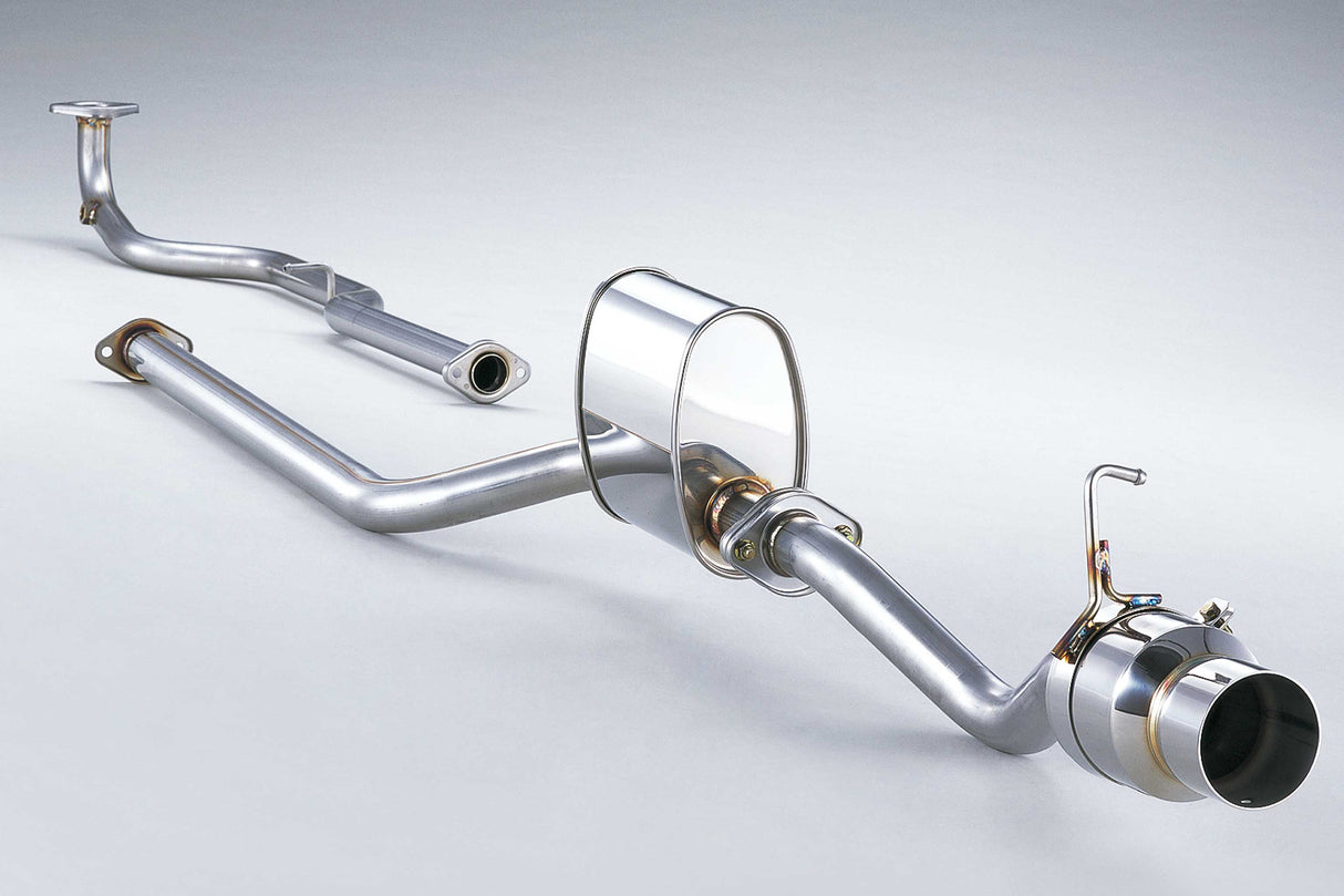 Fujitsubo Power Getter Exhaust - Daihatsu Move Custom Turbo 4Wd L160S