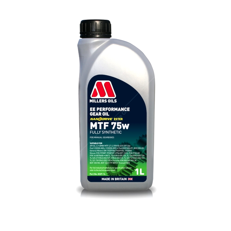 Millers EE Performance MTF 75w Gear Oil - 1L
