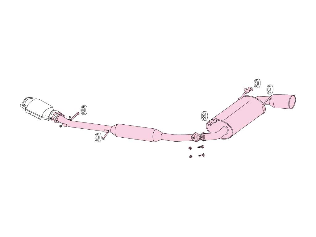 Fujitsubo Legalis R Exhaust - Mazda Eunos Roadster (MX-5) 1.6/1,8 NA6CE/NA8C