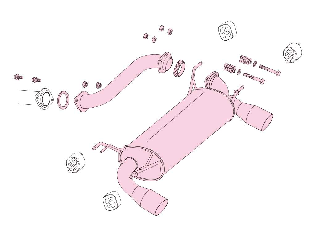 Fujitsubo A-R Exhaust - Mazda MX-5 NCEC