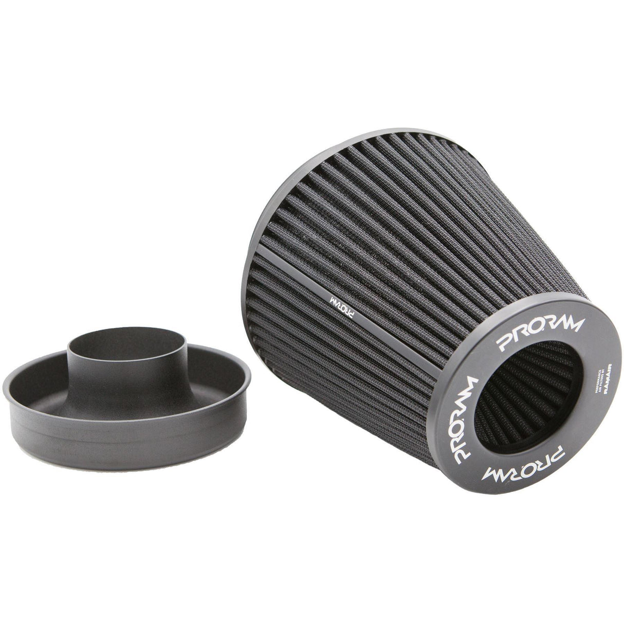 Ramair Pleated Large Uni Performance Cone Air Filter & Velocity Stack - 80mm (3.1inch) OD