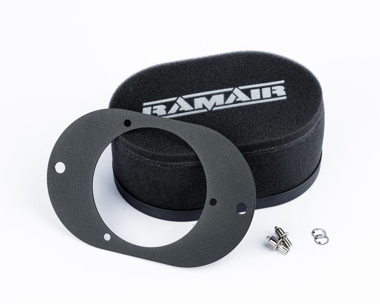 Ramair Carburettor Foam Air Filter with Baseplate to fit Weber 23/32 TLD - 40mm Internal Height