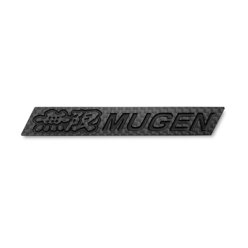 Insignia con emblema de carbono seco de Mugen