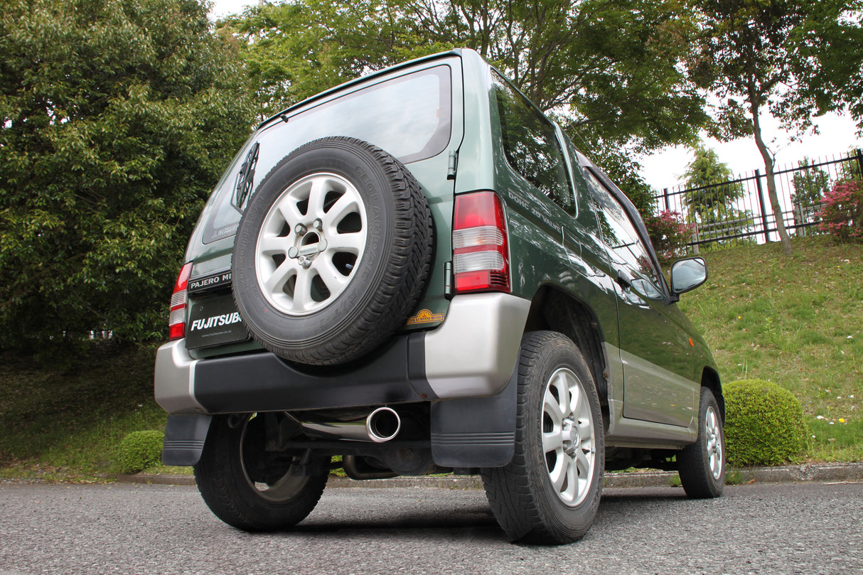Fujitsubo Power Getter Exhaust - Mitsubishi Pajero Mini Turbo 4Wd H56A