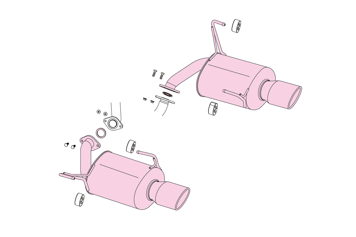 Fujitsubo A-S Exhaust - Subaru Levorg 1.8 Turbo 4Wd VN5