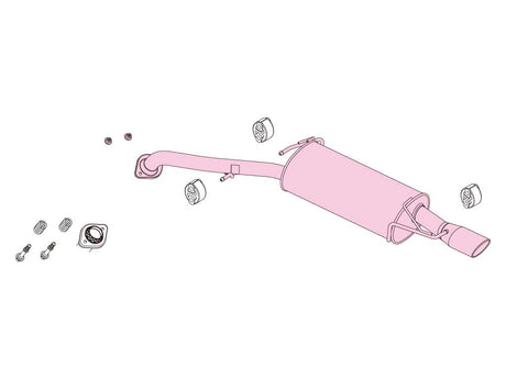 Fujitsubo A-S Exhaust - Toyota Wish 1.8S 2WD ZGE20W