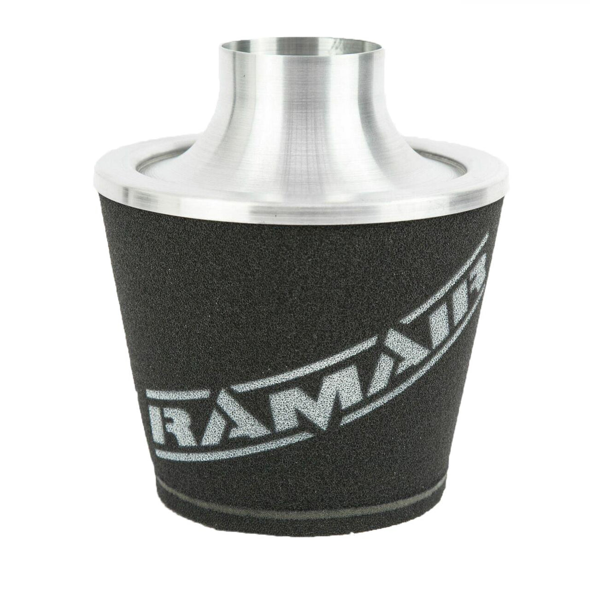 Ramair Ramair Large Foam Filter Aluminium Base 80mm (3.1inch) OD SIlver