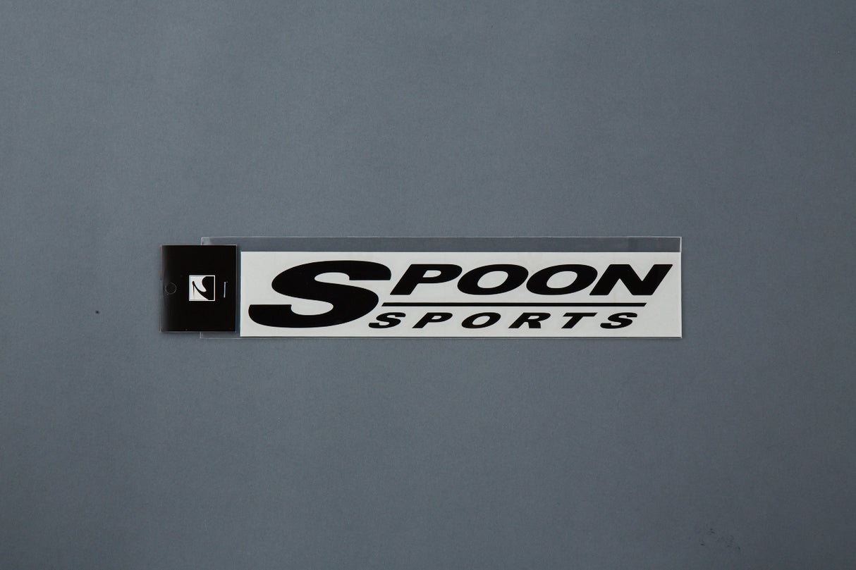 Adhesivo con el logotipo de Spoon Sports, color negro