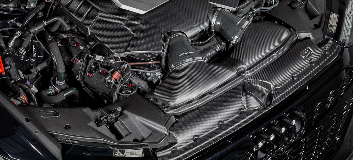 Eventuri Audi C8 RS6 RS7 Black Carbon Intake Matte