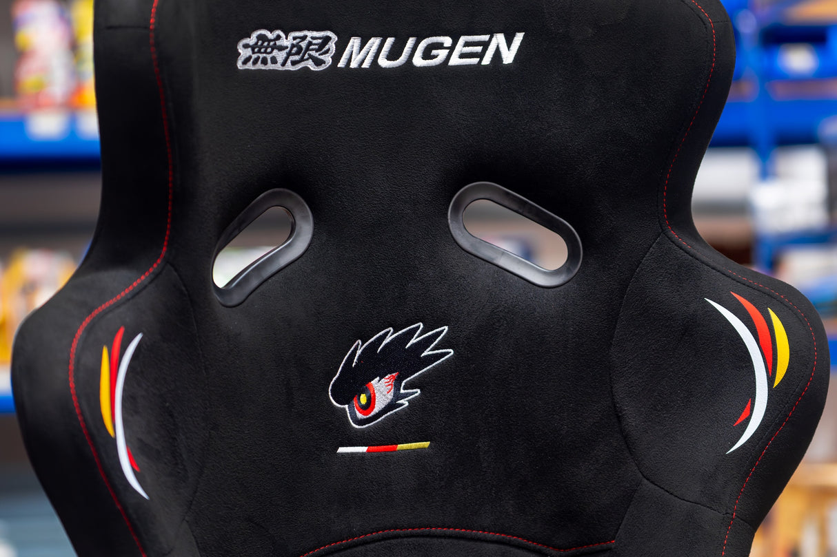 Mugen MX-A Fixed Bucket Seat - FRP - Black, Regular Size