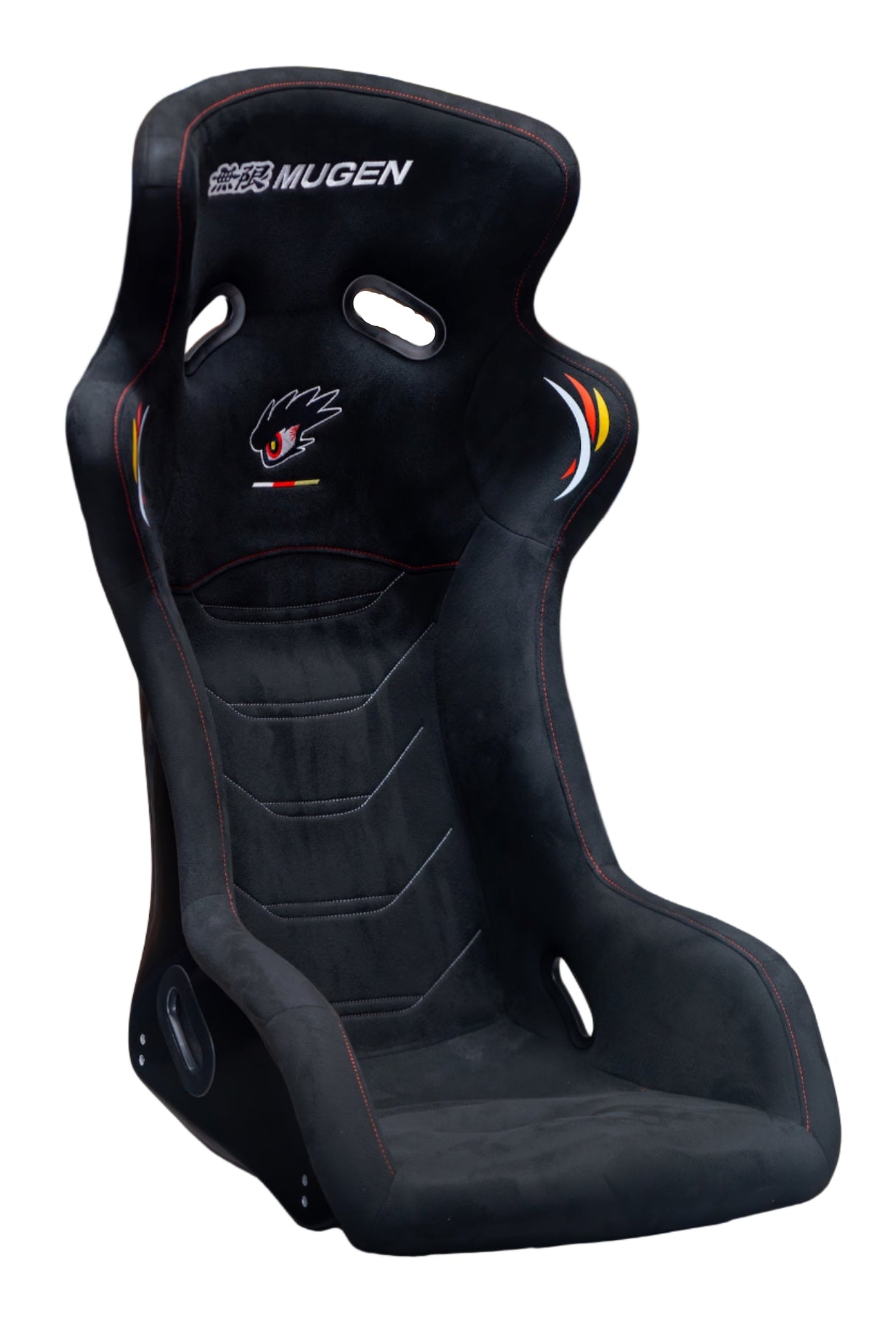 Mugen MX-A Fixed Bucket Seat - FRP - Black, Regular Size