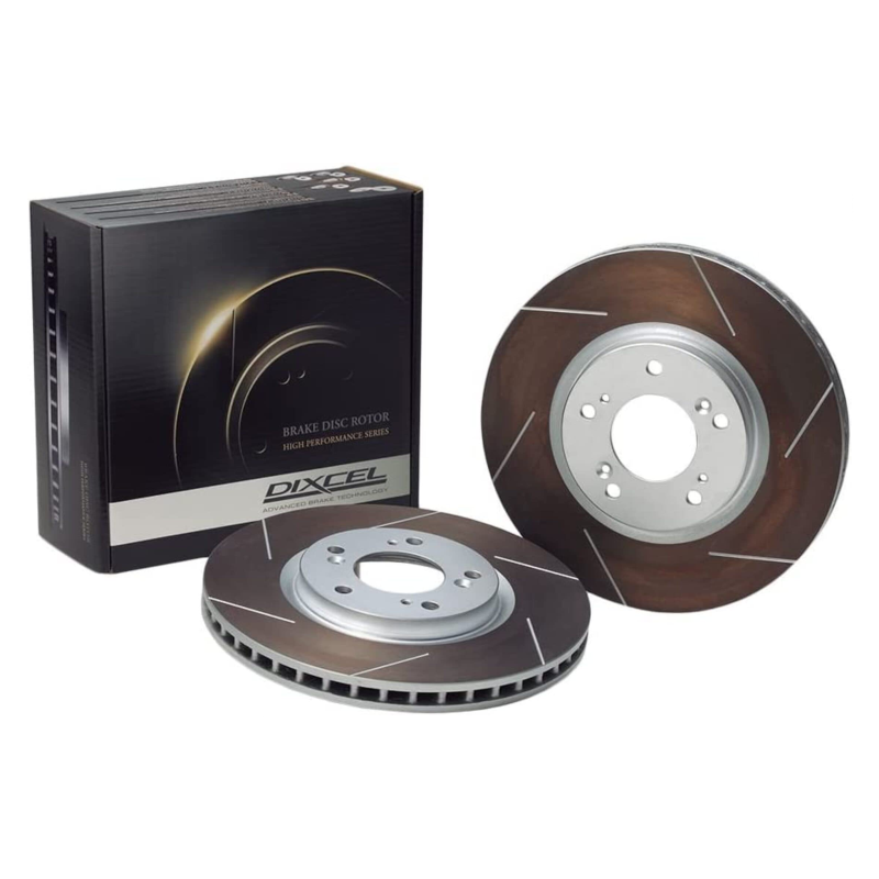 Dixcel HS Type Slotted Brake Discs - Rear - Integra DC2 Type R (1996 Spec)
