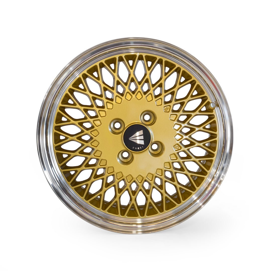 Enkei92 Alloy Wheel 16x6.5 ET45 4x100 Gold - torquegt