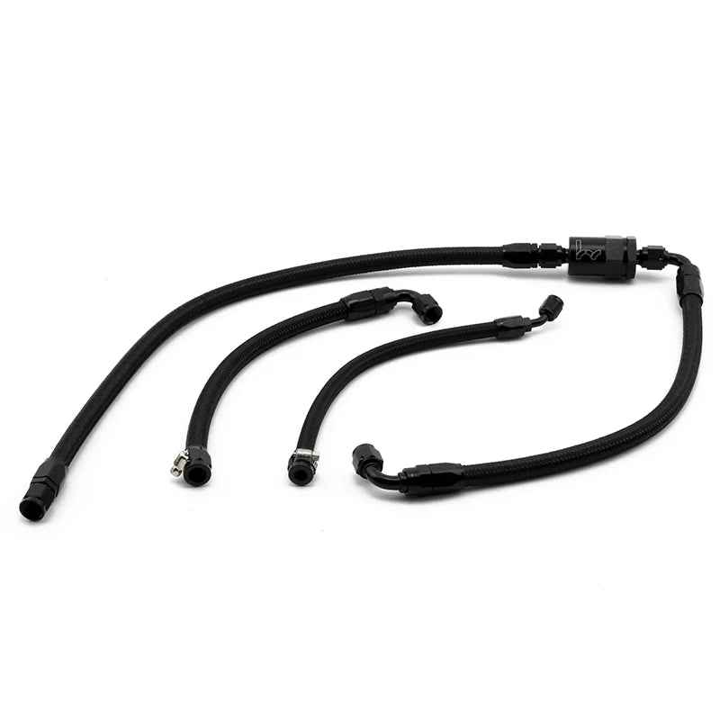 Hybrid Racing Tucked Fuel Lines - EG/EK, DC2 K-Swap