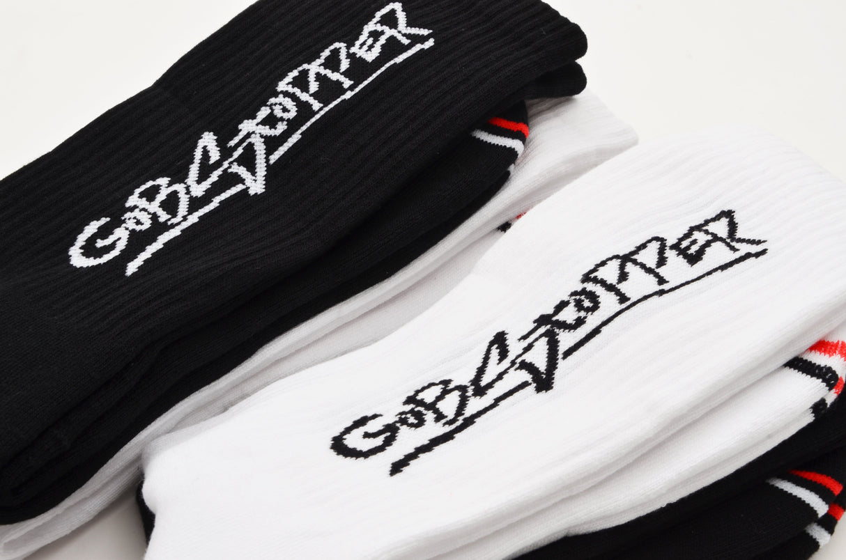 RCM Gobsoccer Athletic Crew Sports Socks - 2 pair pack