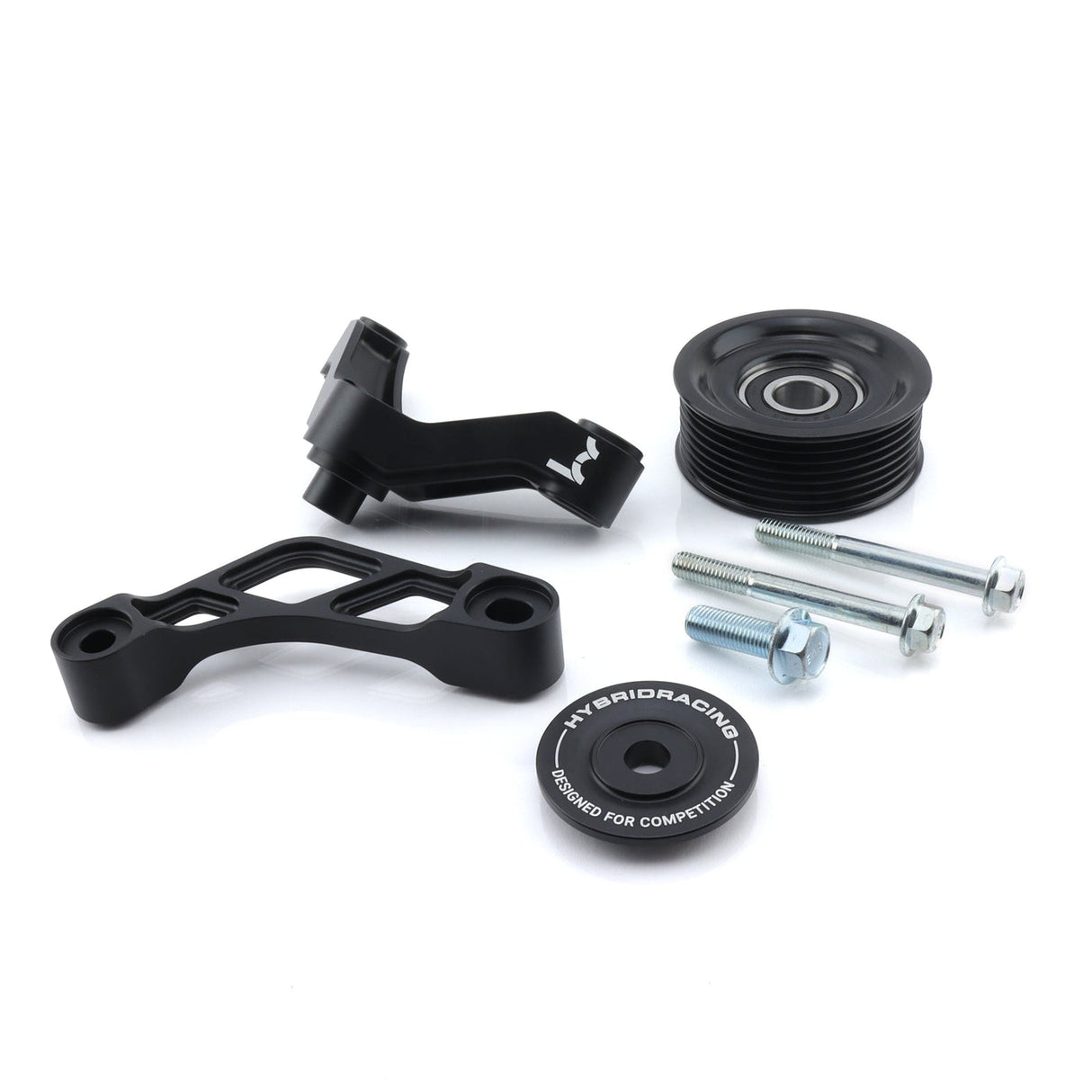 Hybrid Racing K-Series Idler Bracket and Pulley Kit - K24A