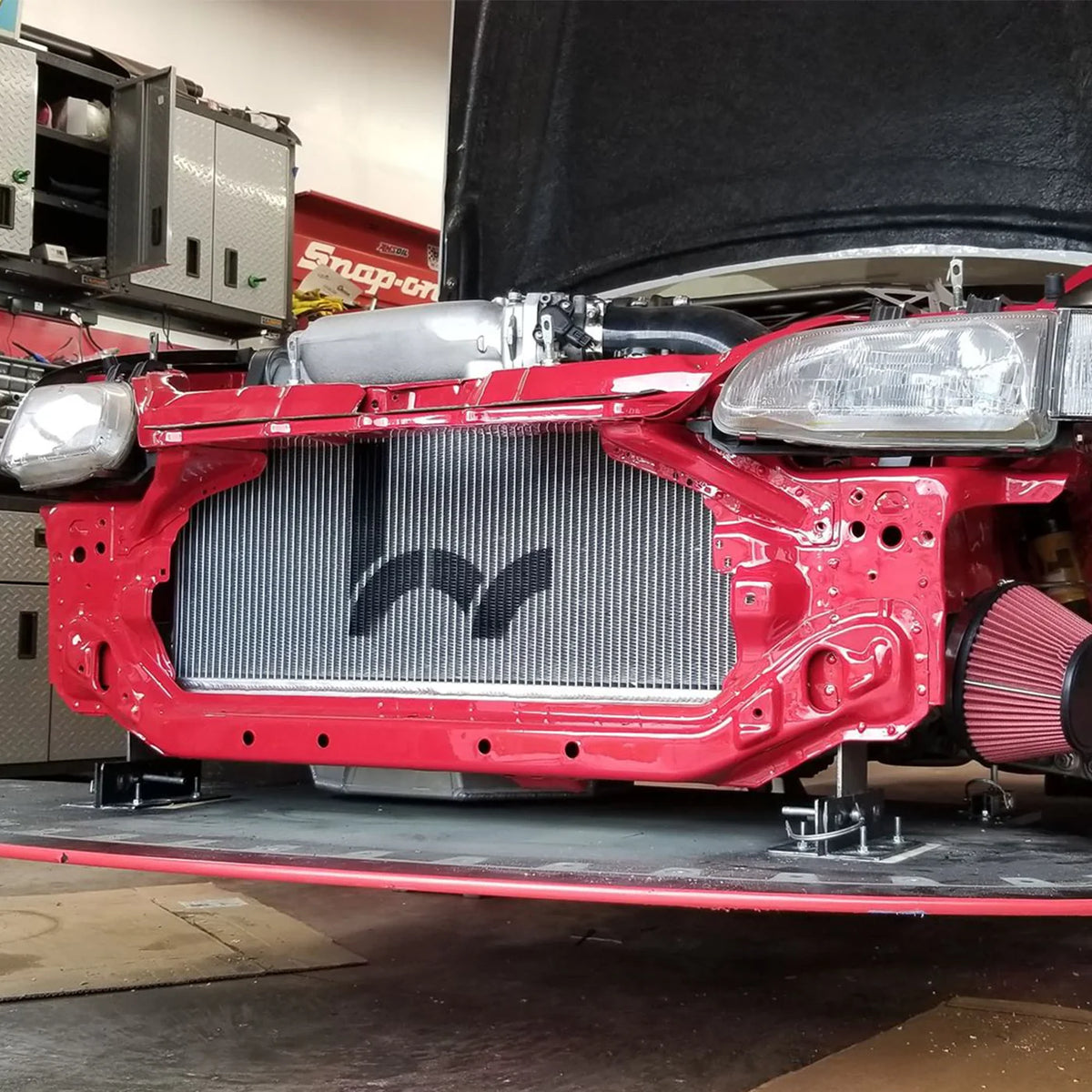 Hybrid Racing K-Swap Full Size Radiator - Civic EG