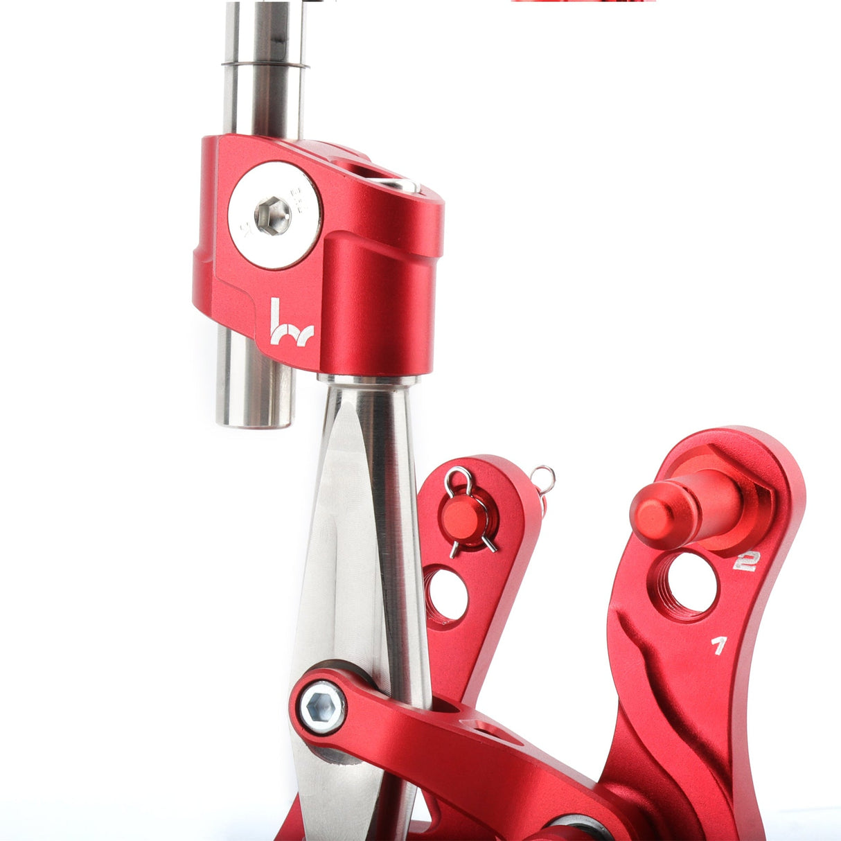 Hybrid Racing Short Shifter Assembly - Prelude BB, Accord CL1/CH1 - Red
