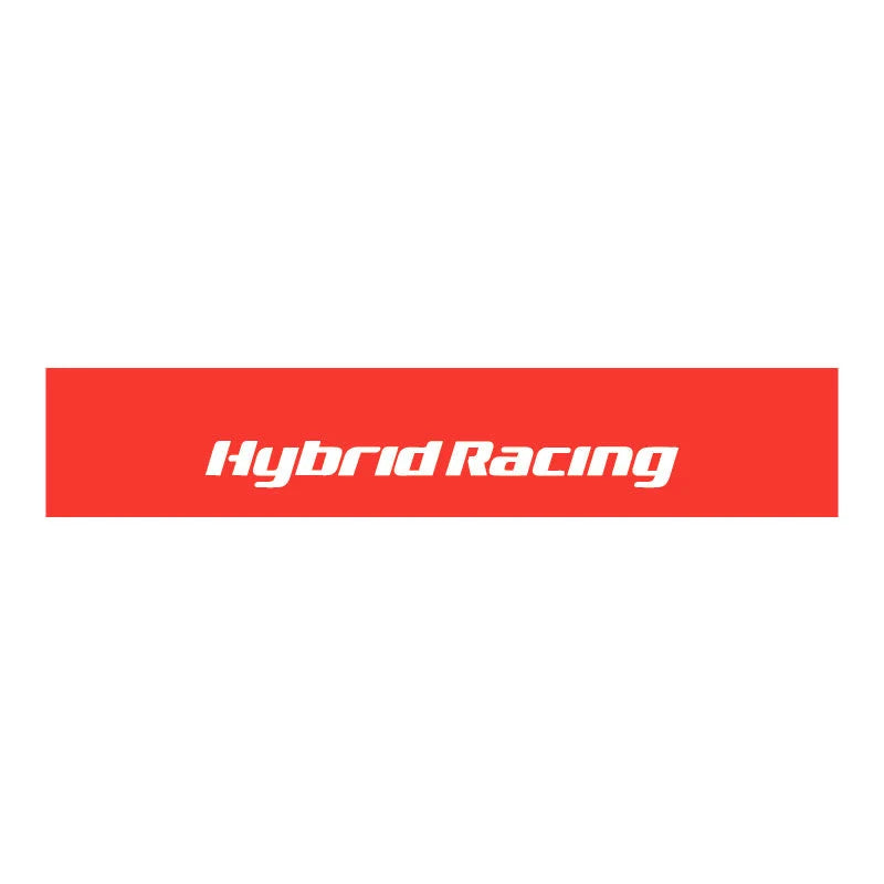 Hybrid Racing Tribute Sunstrip-Red