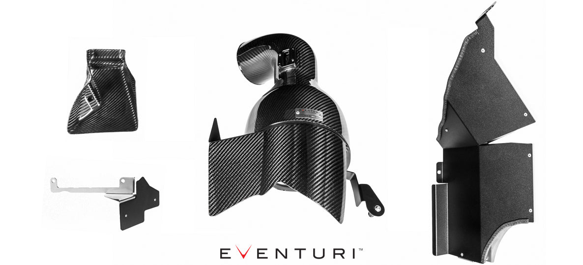 Eventuri BMW B58 M140i, M240i, M340i, M440i Black Carbon Intake