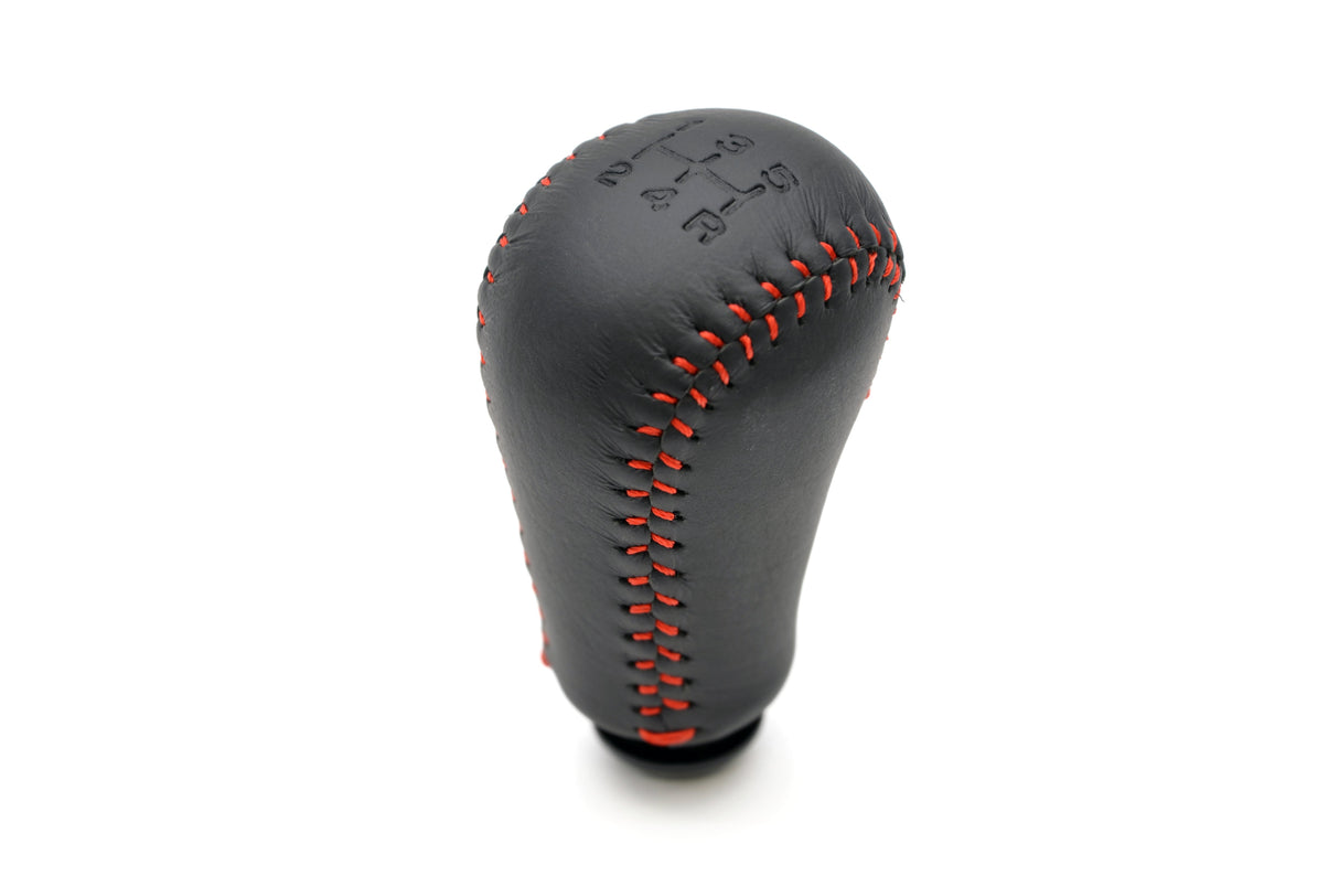 Subaru WRX STI 5-Speed Leather Red Stitched Gear Knob & Gaiter Kit