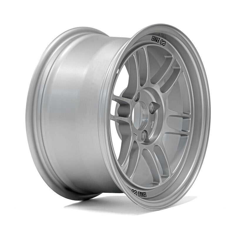 Enkei RPF1RS Lightweight Alloy Wheel - 15x8 ET28 4x100 F1 Silver