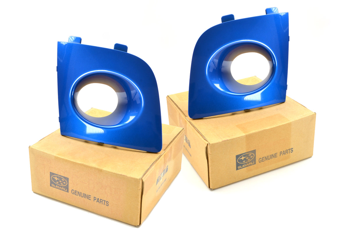 Subaru Right Hand & Left Hand Fog Lamp Cover, Blue - Impreza GDB Hawkeye (06-07)