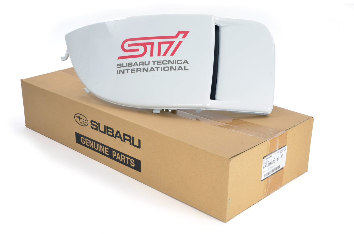 Subaru Right & Left Hand Fog Lamp Cover Pair - 51E White MY2003-2005