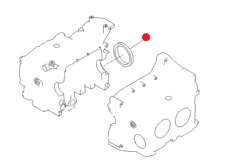 Subaru Rear Crankshaft Main Oil Seal