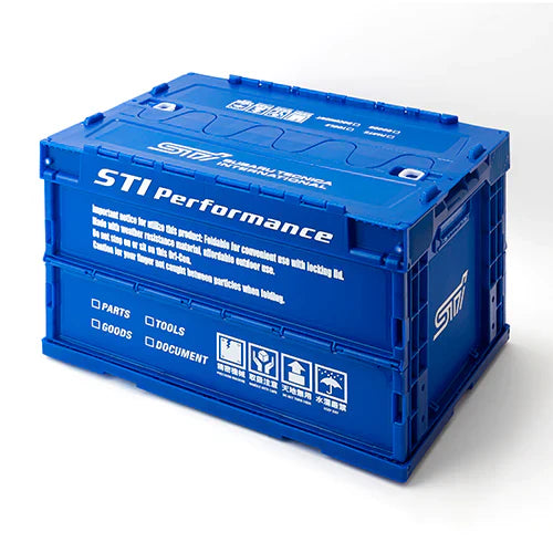 Subaru STI Performance Storage Container - Blue