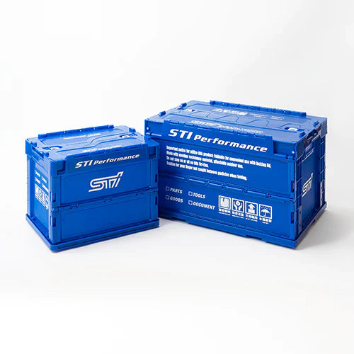Subaru STI Performance Storage Container - Blue