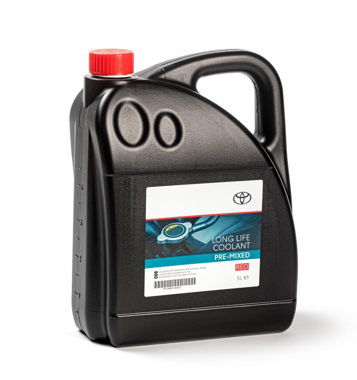 Toyota Forlife Coolant Pre-Mixed, Red - 5L