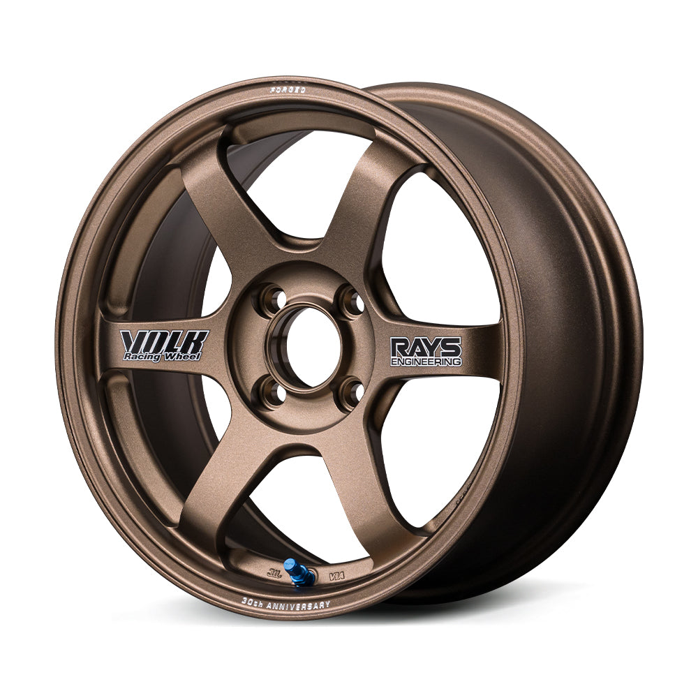 RAYS TE37 Sonic 30th Anniversary Sticker Edition Alloy Wheel - 16x6.5 ET46 4x100 Bronze